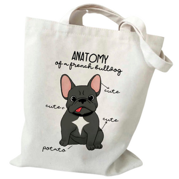 French Bulldog Canvas Eco Bag