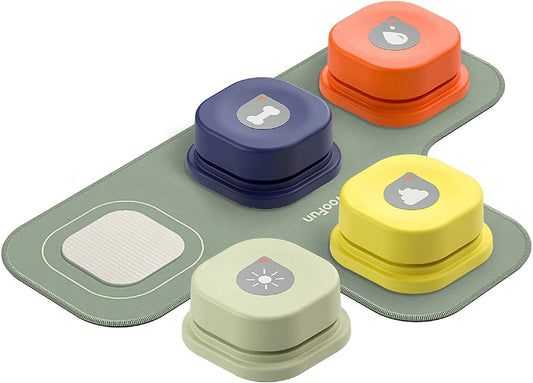 Dog Talking Button Set With Mat